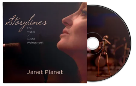 Storylines CD mockup Storylines CD case and disc, the disc printed with the copper figurine band